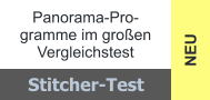 NEU Panorama-Programme im großen Vergleichstest Stitcher-Test